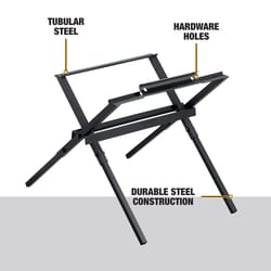 DeWalt 22.87 in. H X 21.75 in. W Compact Table Saw Stand Black 1 pc