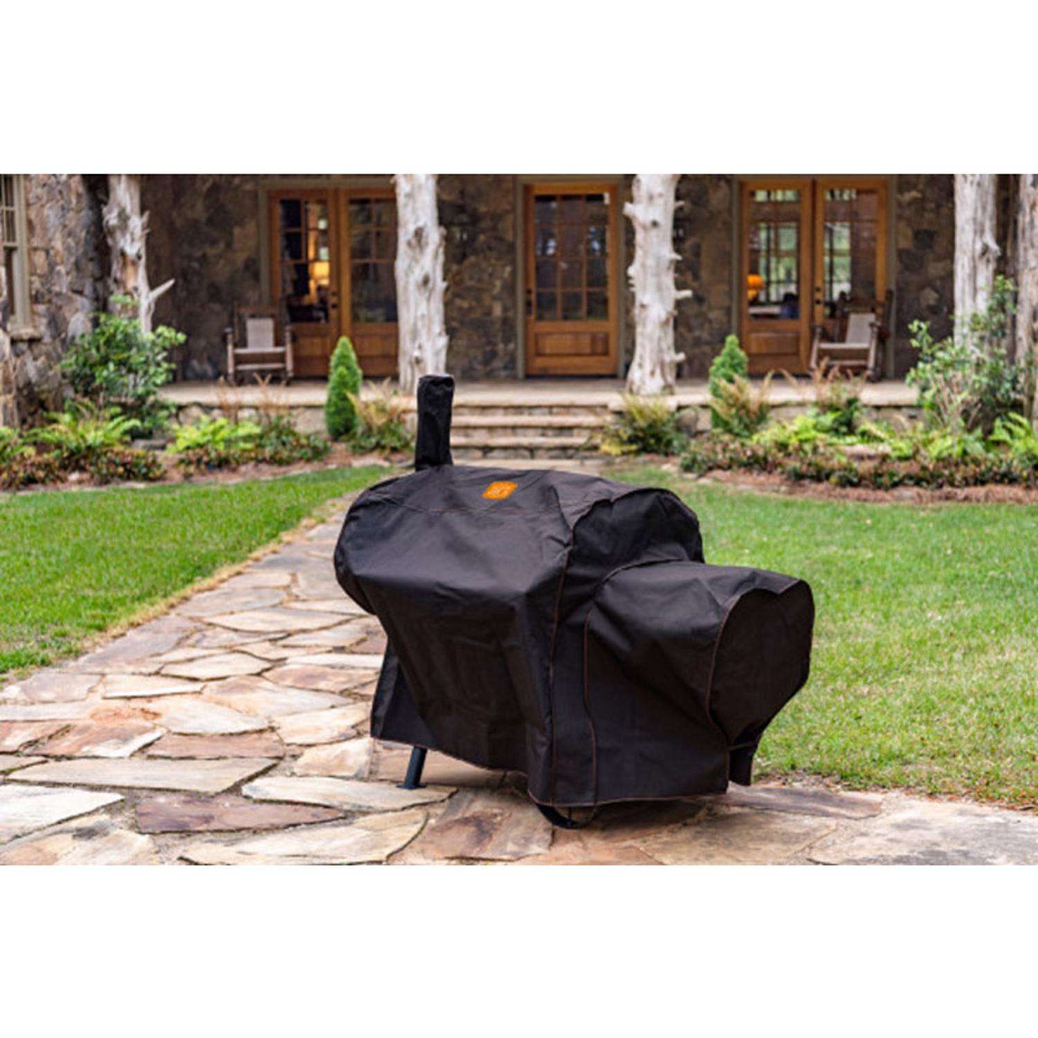 Oklahoma Joe s Black Grill Cover For Oklahoma Joe s Longhorn