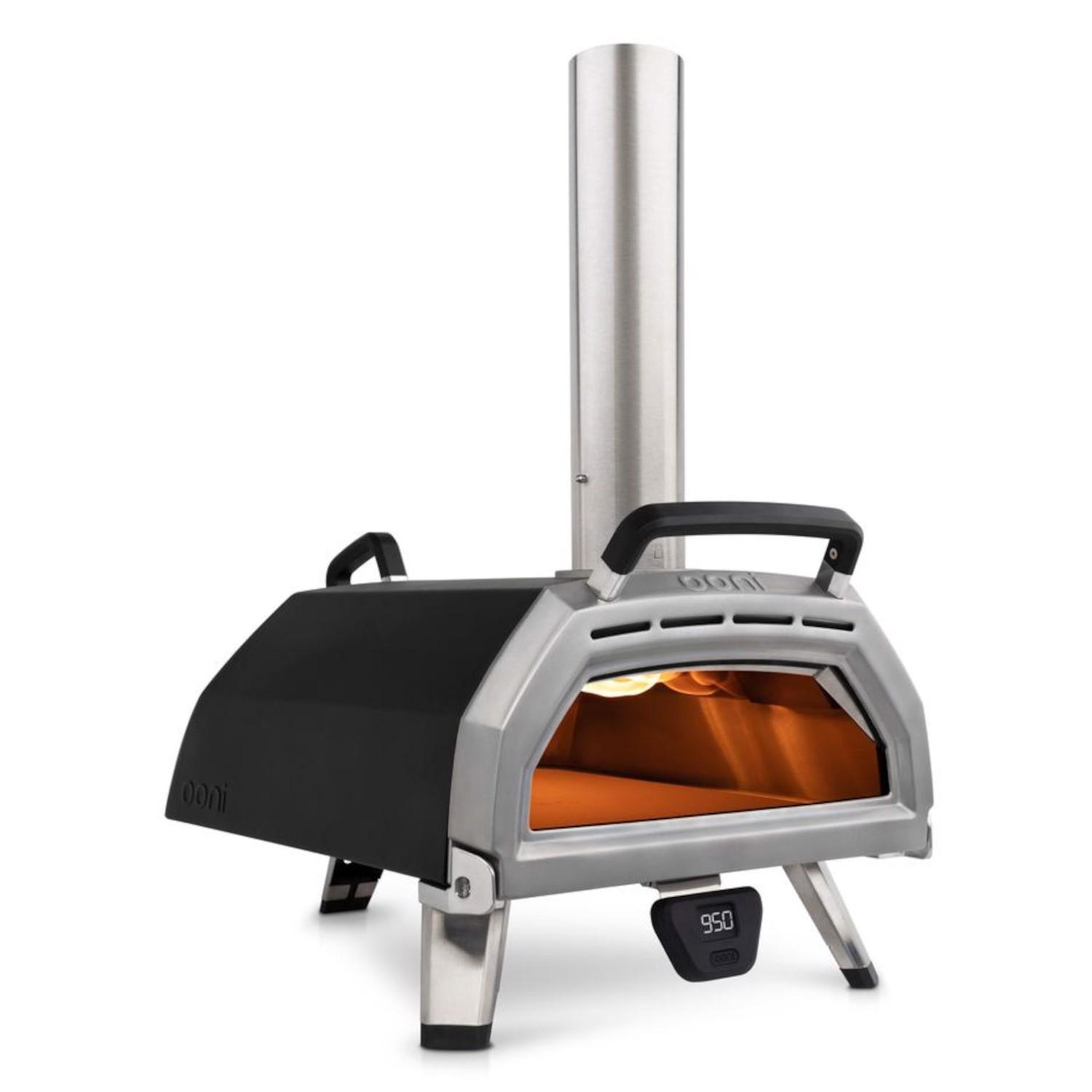 Get Cash back on a Ooni Karu 16 Charcoal/Wood Chunk Outdoor Pizza Oven Black