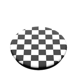 Popsockets Tres Chic Black/White Checker Cell Phone Grip For All Smartphones