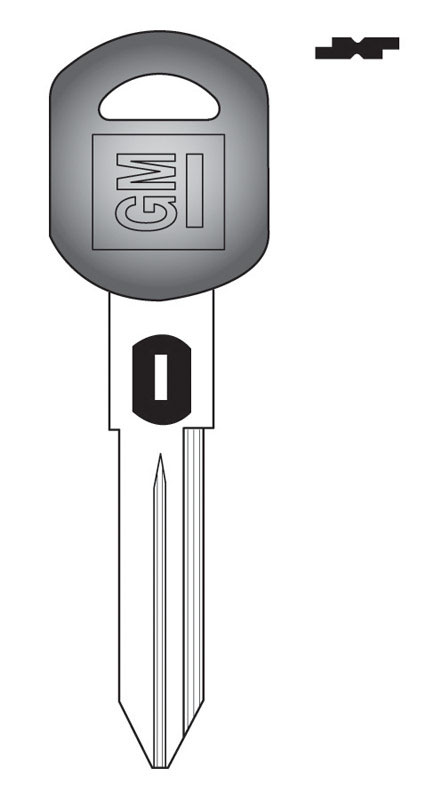 UPC 029069734176 product image for Hy-Ko Automotive Key Blank EZ# B82P Double sided For Fits VATS Security System | upcitemdb.com