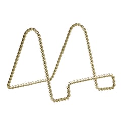 Tripar 7 in. Brass Plate Stand