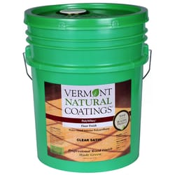 Vermont Natural Coatings PolyWhey Satin Clear Water-Based Floor Finish 5 gal