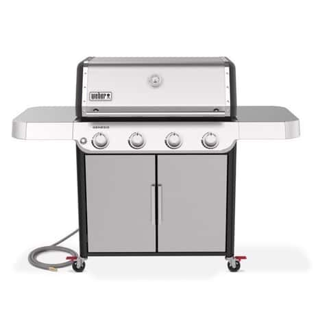 Weber Genesis S 415 4 Burner Natural Gas Grill Stainless Steel Mfr 1500580 Ace Hardware