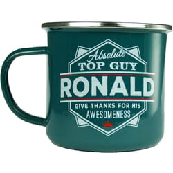 Top Guy Ronald 14 oz Multicolored Steel Enamel Coated Mug 1 pk