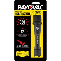 Rayovac Workhorse Pro 300 lm Black LED Flashlight AA Battery