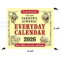 The Old Farmer's Almanac Yankee Publishing Fun for Every Day 2026 Calendar
