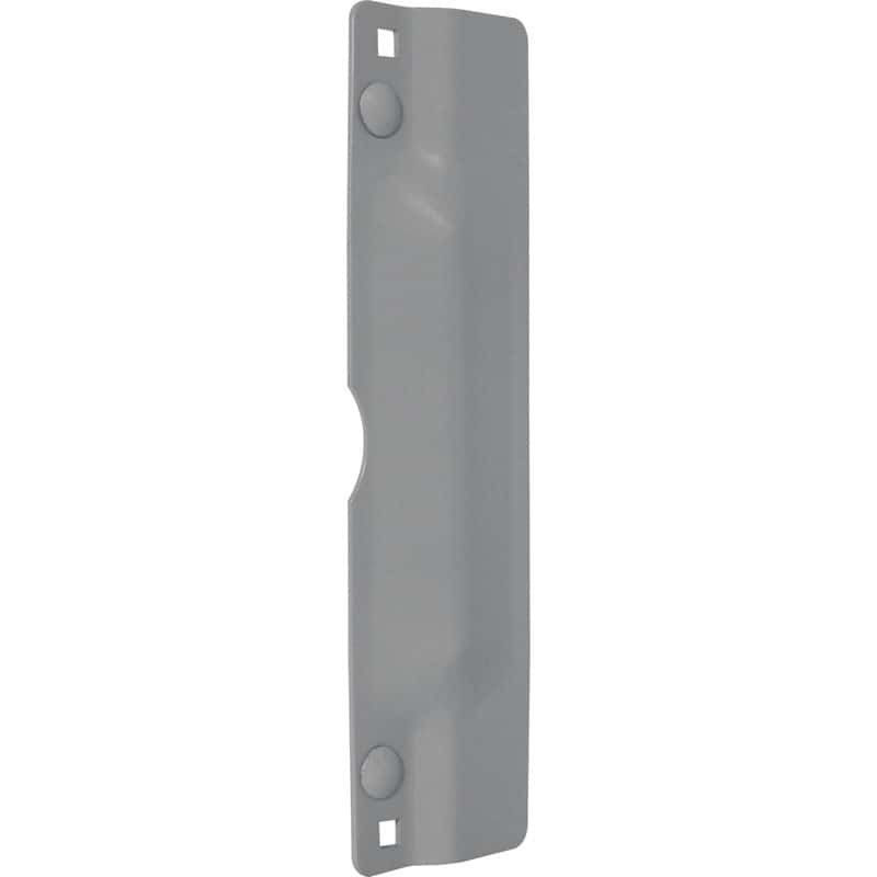 PrimeLine 3 in. H X 11 in. L Brushed Stainless Steel Gray Steel Latch