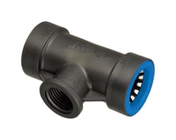 Orbit Blu-Lock 3/4 in. Push X 1/2 in. D FPT Tee Connector