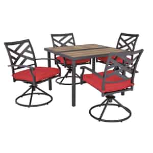 Living Accents  5 pc. Dining Set  Red 