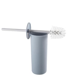 Superio Brand Toilet Bowl Brush & Holder Blue