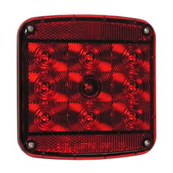 Peterson Red Square Stop/Tail LED Light