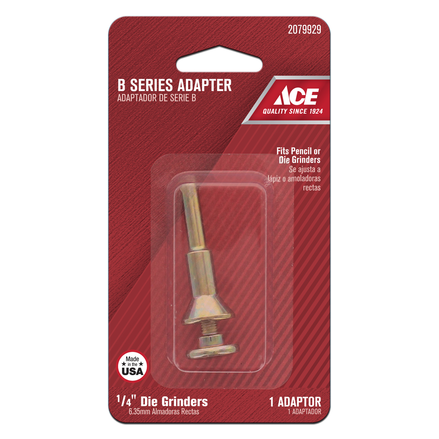 UPC 082901041771 product image for Ace(r) Die Grinder Cutoff Blade Adapter | upcitemdb.com