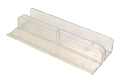 Prime-Line 11/16 in. H X 1-5/8 in. W Clear Frameless Shower Door Bottom Guide