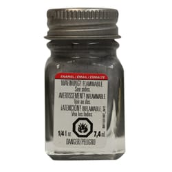 Testors Flat Aluminum Enamel Paint 0.25 oz