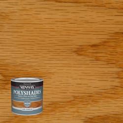 Minwax PolyShades Semi-Transparent Gloss Classic Oak Stain/Polyurethane Finish 0.5 pt