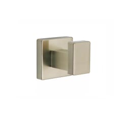 Huntington Brass Razo 1.8 in. W X 2 in. L Satin Brass Silver Robe Hook