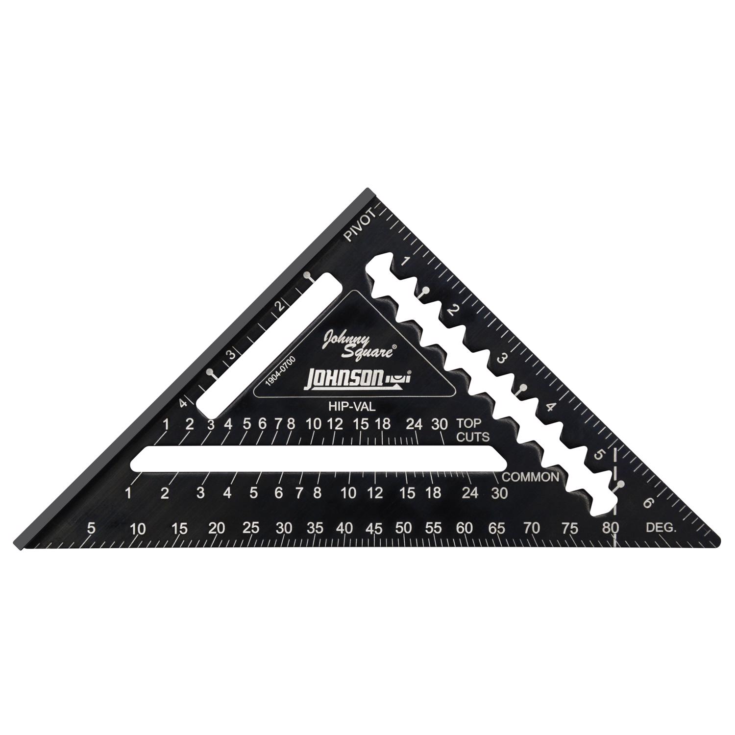 Photos - Other for Construction JOHNSON 7 in. L X 10 in. H Aluminum Rafter Square 1904-0700 