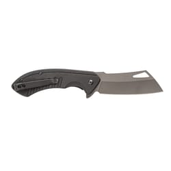 Smith's Rally Pocket Knife Black/Gray 1 pc