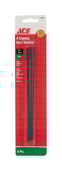 Ace 6.5 in. Carbon Steel Coping Saw Blade 28 TPI 4 pk