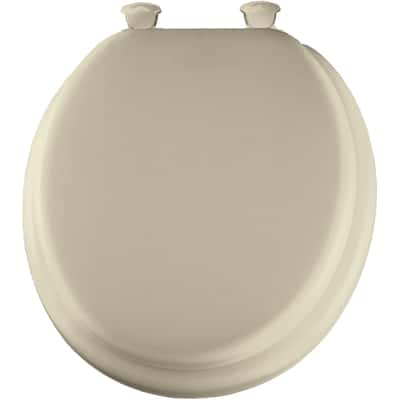 Bemis Round Bone Soft Toilet Seat - Ace Hardware