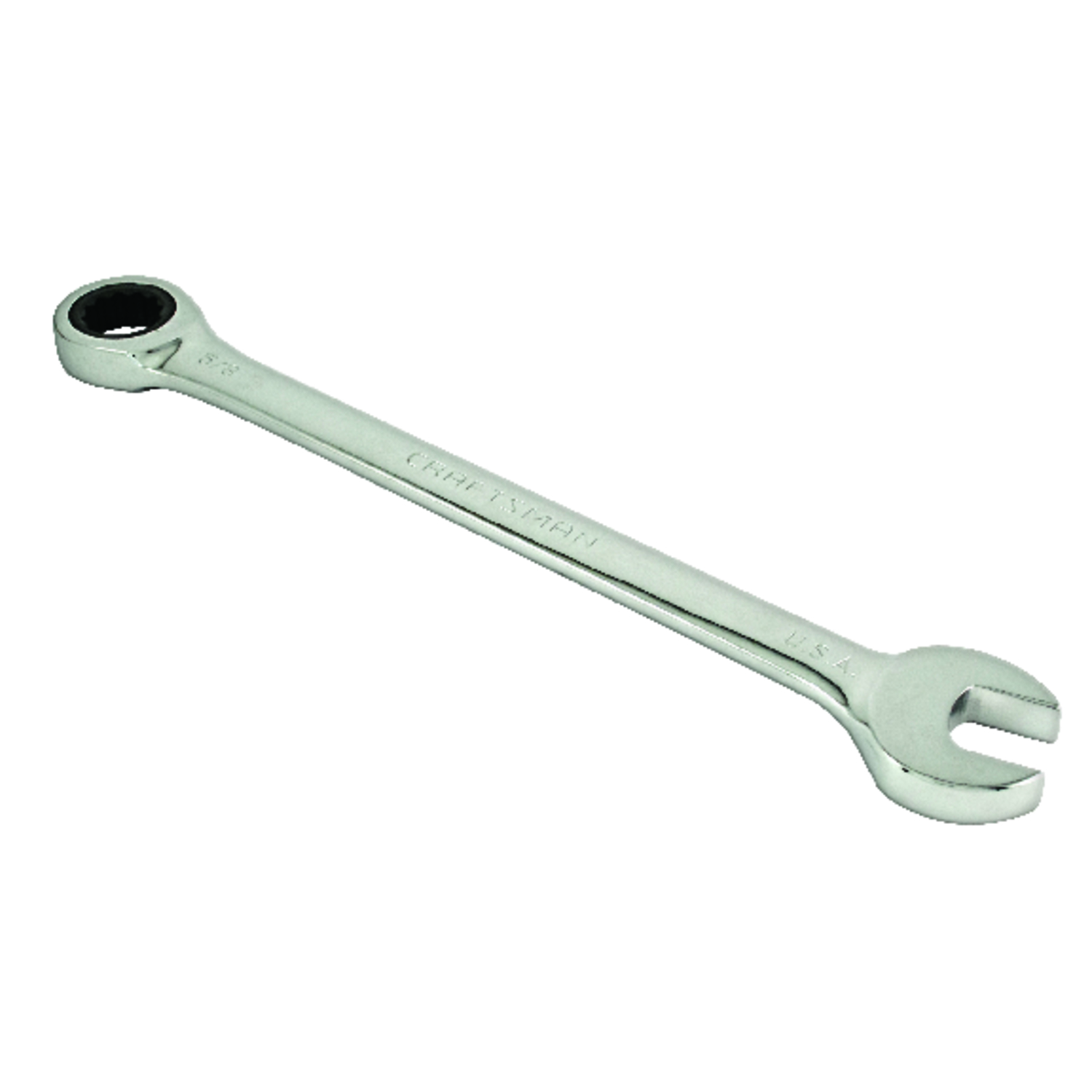 Craftsman 5/8 in. 12 Point SAE Ratcheting Wrench 8 in. L 1 pc