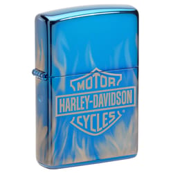 Zippo Blue Harley Davidson Lighter 2 oz 1 pk