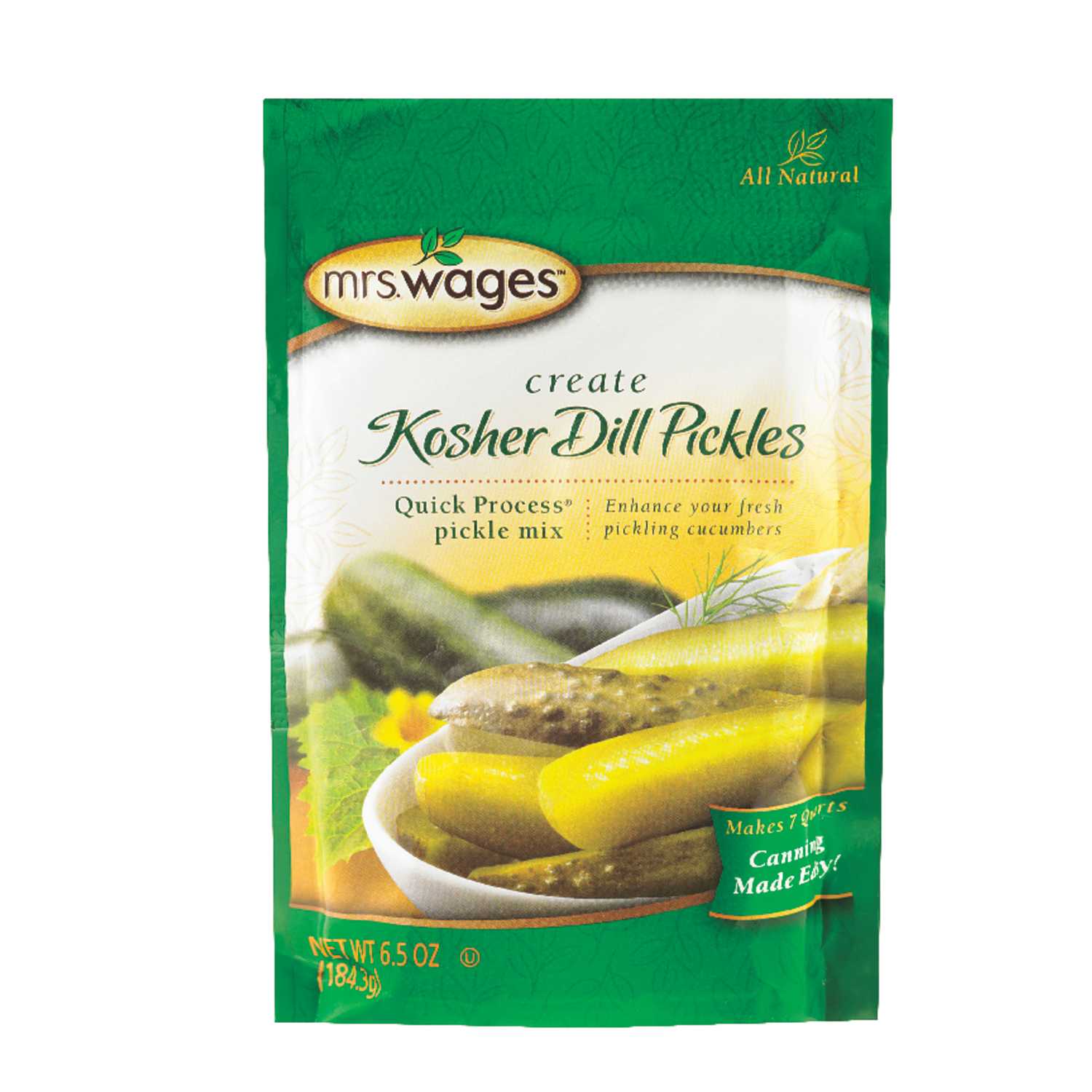 Mrs. Wages Kosher Dill Pickle Mix 6.5 1 pk Ace Hardware