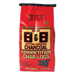 B&B Charcoal All Natural Char-Logs 30 lb