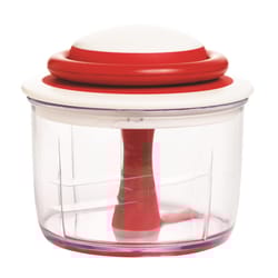 Chef'n Cherry/Meringue Plastic/Stainless Steel Chopper