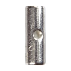 Jandorf 12-10 Ga. Uninsulated Wire Terminal Butt Splice Silver 5 pk