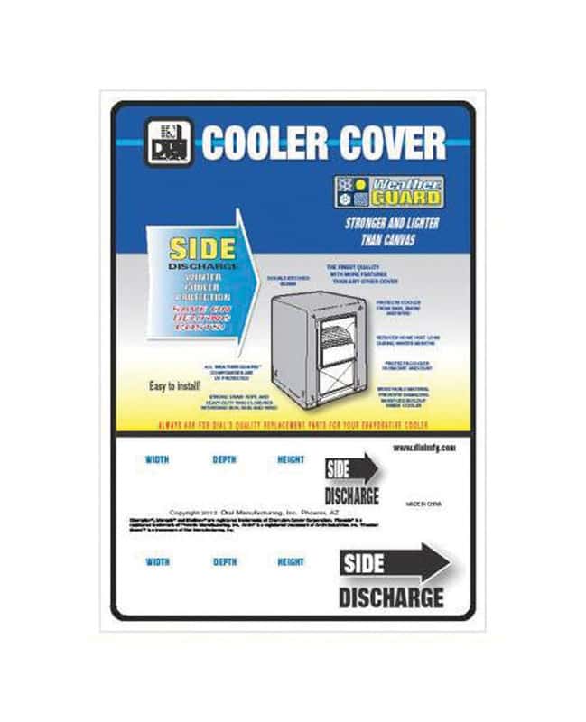 Dial 36 in. H X 34 in. W White Polyester Evaporative Cooler Cover Ace