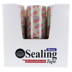 Bazic Products 1.88 in. W X 54.6 yd L Sealing Tape Clear