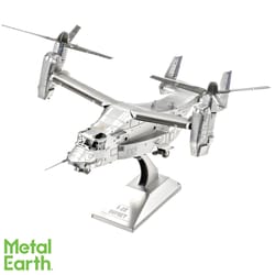 Metal Earth V-22 Osprey 3D Metal Model Kit Silver