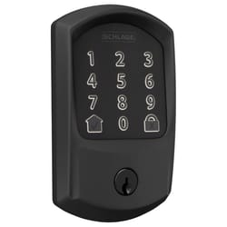 Schlage Encode Matte Black Metal Wifi Deadbolt