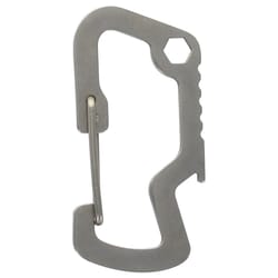 HILLMAN Metal Silver Multi-Tool High End Accessories Carabiner