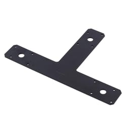 Hampton 1/8 in. H X 8 in. W X 12 in. L Black Steel T-Plate