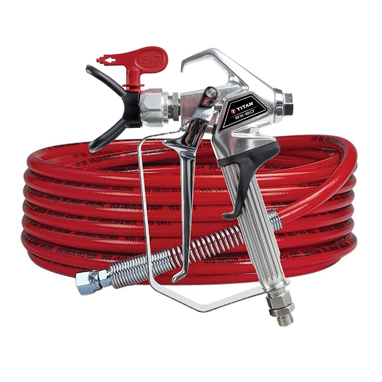 airless paint sprayer hose reel