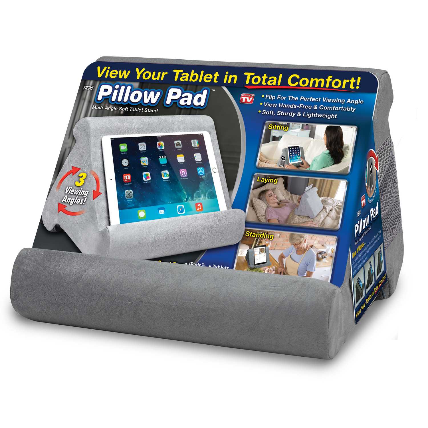 Pillow Pad As Seen On Tv Tablet Holder Cushioned Foam 1 Pk Ace