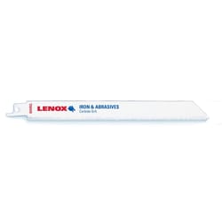 Lenox 10 in. Carbide Grit Reciprocating Saw Blade 2 pk