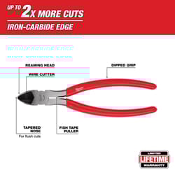Milwaukee 11.25 in. Steel Diagonal Pliers
