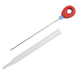 Chef Craft Clear/Red Stainless Steel/ABS Plastic Cake Tester