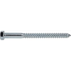 HILLMAN 1/2 in. X 6 in. L Hex Zinc-Plated Steel Lag Screw 25 pk