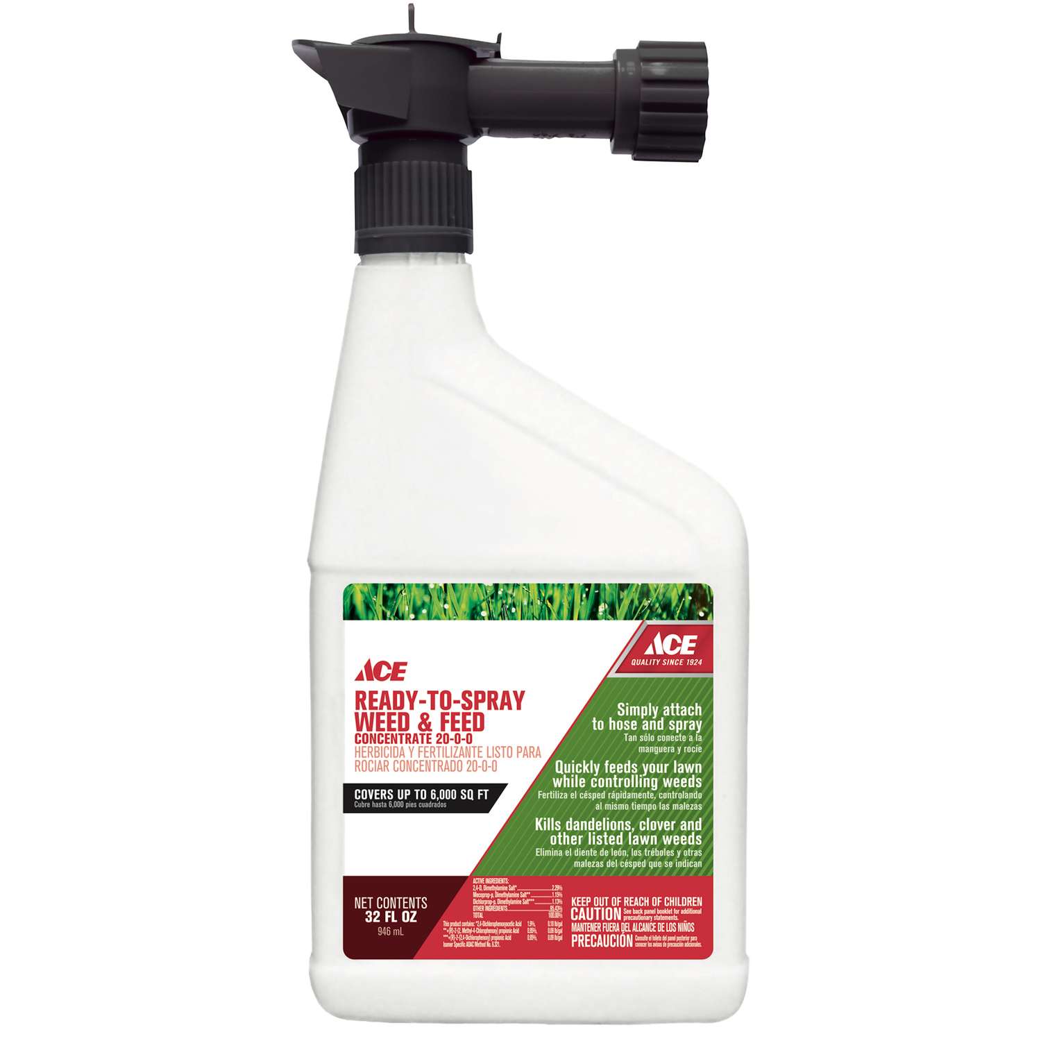 Ace Weed And Feed Rts Hose End Concentrate 32 Oz Ace Hardware