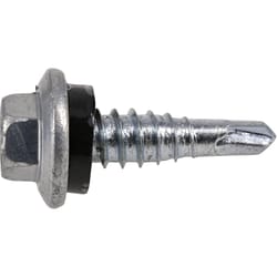 HILLMAN Power Pro No. 14 Ga. X 7/8 in. L Hex Drive Washer Head Coarse Roofing Screws