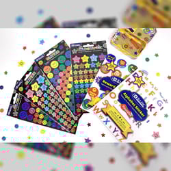 Bazic Products Reward Sticker Plastic 1 pk