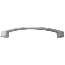 MNG Laguna Transitional Bar Cabinet Pull 7-9/16 in. Satin Nickel Silver 1 pk