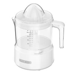 Black+Decker White Plastic Juicer 32 oz