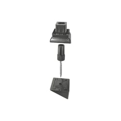 Nuvo Iron 1 in. H X 0.75 in. W X 0.75 in. L Vinyl Railing Connectors