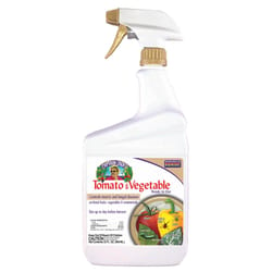 Bonide Tomato & Vegetable 3 in 1 Organic 3 in 1 Garden Insect Spray Liquid 32 oz